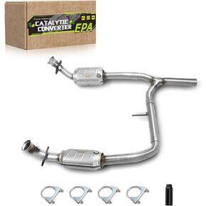 Left & Right Catalytic Converter Compatible with 2004-2008 Ford F150 F-150, 2006-2008 Lincoln Mark LT 5.4L RWD Catalytic Convertor EPA Compliant