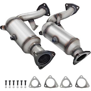 JT Exhaust Catalytic Converter Compatible with AUDI A6/A7 2012-2015, A8 2013-2014 3.0T 2PCS (EPA Compliant)