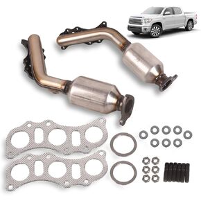 TOPAZ 52327 51326 EPA Manifold Catalytic Converter Left & Right Compatible with Toyota 4Runner 4.0L V6 2003-2009 673-796 673-797 674-796