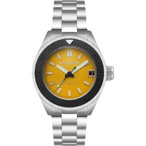 Spinnaker Piccard Men's Automatic Dive Watch – Seiko NH35 Movement, 45mm Stainless Steel Case, Sapphire Crystal, 550m Water Resistant, Stainless Steel Bracelet, SP-5098