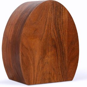 KINSWOMAN Wooden Urn for Ashes Adult Male - or Female - 250 lbs - Large Wood Urn for Ashes for Women or Men - Decorative Cremation Urns for Human Ashes, Casket Box for Funeral Urns or Burial Urn
