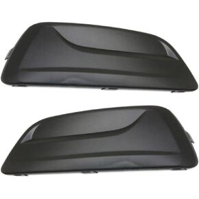 I-MATCH AUTO PARTS Front Left Driver Side Fog Light Bezel Molding Cover Grille Trim Black Textured For 2013 2014 2015 2016 Chevrolet Malibu 20768848 GM1038141