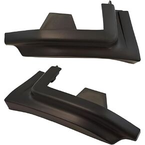 Front Left Driver & Right Passenger Set Bumper to Body Filler Bracket Extension Pair Replacement for 1994-2002 Chevy Tahoe Pickup Suburban GMC Yukon Black Plastic GM1088168 12375170 GM1089168 12375171
