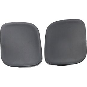 2Pcs Front Bumper Tow Hook Towing Eye Cap Cover 52128-47010 52127-47020 Compatible with Toyota Prius 2009-2013 Front Left & Right Side Towing Eye Cover Cap Replacement
