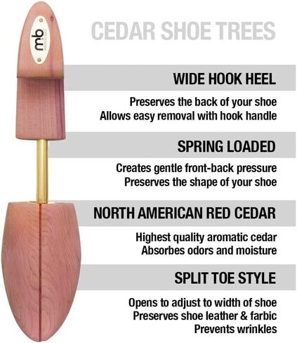 Moneysworth and Best Men's Shoe Trees with Hook Heel in Kuwait