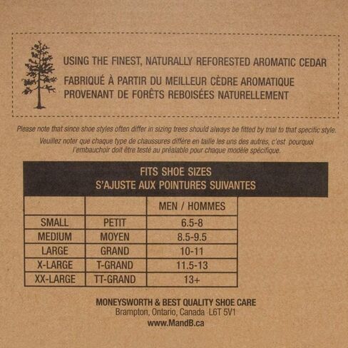 Moneysworth and Best Men's Shoe Trees with Hook Heel in Kuwait