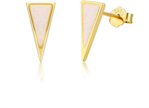 Black Onyx Stud Earrings for Men Women, 925 Sterling Silver Viking Earrings in Saudi Arabia