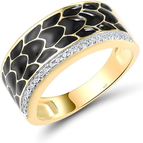 Santuzza 925 Sterling Silver Mosaic Ring in Kuwait