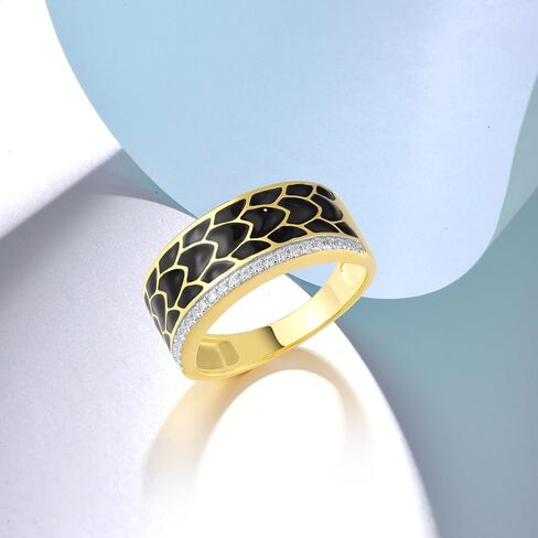 Santuzza 925 Sterling Silver Mosaic Ring in Kuwait