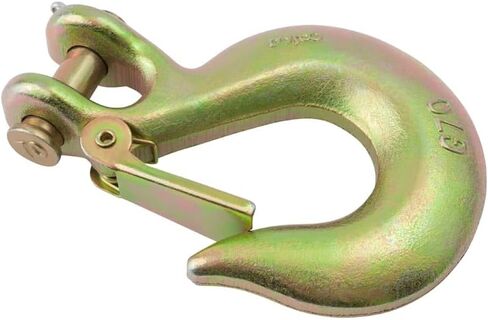 Mytee Products (10 Pack) 3/8" Clevis Slip Hook - 6,600 LBS WLL Heavy Duty Grade 70 Tow Chain Hook for Truck Trailer Tie Down in Saudi Arabia