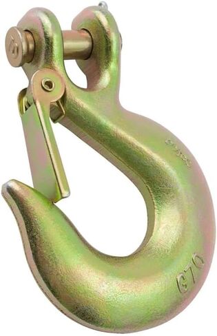 Mytee Products (10 Pack) 3/8" Clevis Slip Hook - 6,600 LBS WLL Heavy Duty Grade 70 Tow Chain Hook for Truck Trailer Tie Down in Saudi Arabia