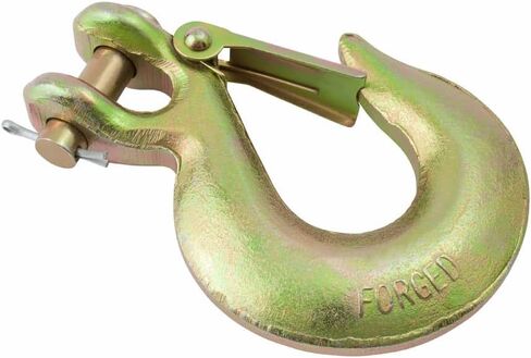 Mytee Products (10 Pack) 3/8" Clevis Slip Hook - 6,600 LBS WLL Heavy Duty Grade 70 Tow Chain Hook for Truck Trailer Tie Down in Saudi Arabia