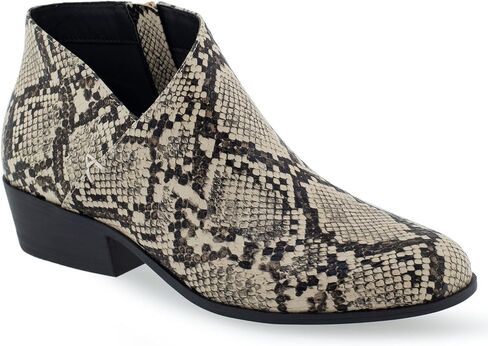 Aerosoles Women's CAYU Ankle Boot, Black, 11 Wide in Saudi Arabia