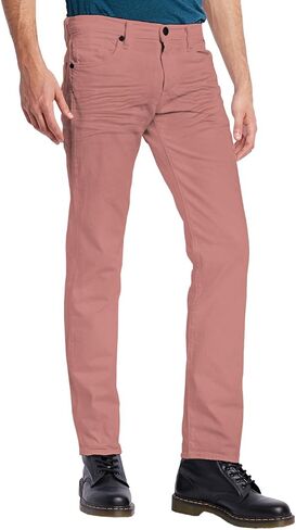 ETHANOL Mens Super Stretch Slim Fit Trousers with 5 Practical Pockets Design Pants in Kuwait
