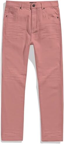 ETHANOL Mens Super Stretch Slim Fit Trousers with 5 Practical Pockets Design Pants in Kuwait