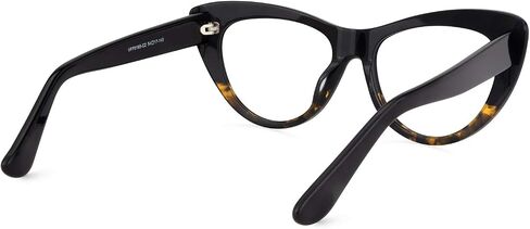 Zeelool Women's Women's Cat Gey Classes Frame مع عدسة واضحة Pamela VFP0165 in Saudi Arabia