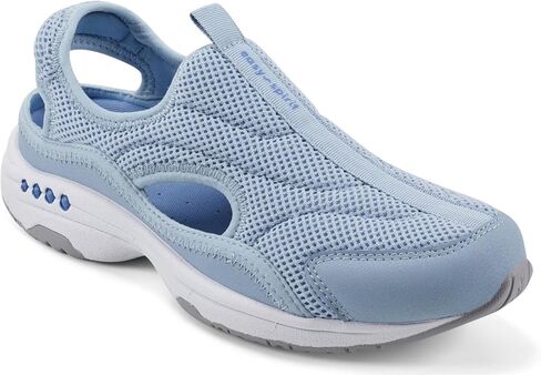 Easy Spirit Women's Trina 2 Sneaker, Light Blue, 7.5 in Saudi Arabia