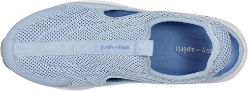 Easy Spirit Women's Trina 2 Sneaker, Light Blue, 7.5 in Saudi Arabia