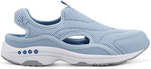 Easy Spirit Women's Trina 2 Sneaker, Light Blue, 7.5 in Saudi Arabia