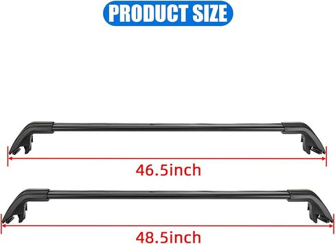 Psler Heavy Duty Roof Racks Cross Bars Compitable with Volvo XC90 2018 2019 2020 2021 2022 2023 2024 2025 with Metal Anti-Theft Lock, Aluminum Roof Rails Crossbars Anti-Theft Non-Corrosion in Saudi Arabia