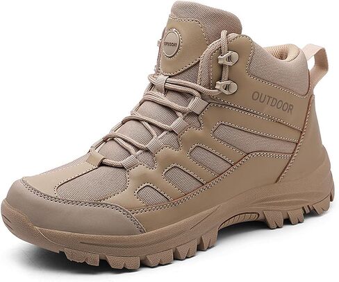 Men'S Breathable And Waterproof Outdoor Hiking Boots Comfortable, Non-Slip And Anti-Collision Toe Cap, Lightweight And Durable Hiking Military Boots Tactical Boots in Saudi Arabia