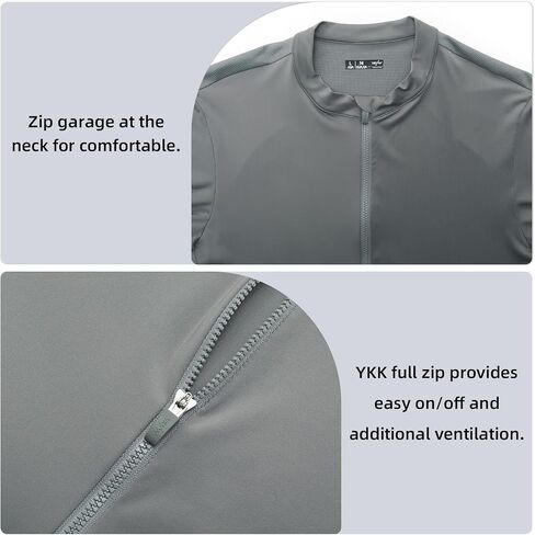 YKYWBIKE Cycling Jersey Men with Pockets Bike Jersey Short Sleeve Biking Shirts for Men Cycling Breathable MTB Biker Shirts in Saudi Arabia