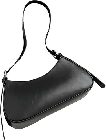Sanxine Shoulder Bags for Women Small Y2k Purses Punk Shoulder Purse Lightweight Hobo Bag Handbags Trendy Crescent Bags in Saudi Arabia