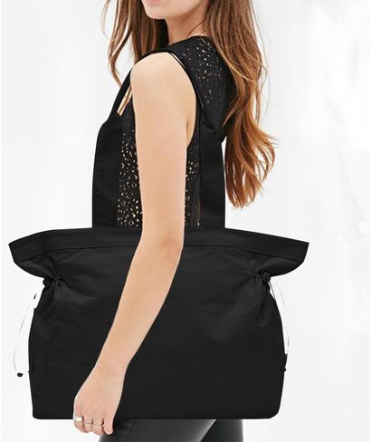Tote Bags for Women 18L Side Cinch Hobo Bags Foldable Shopper Bag Shoulder Bag for Gym, Work, Travel in Saudi Arabia