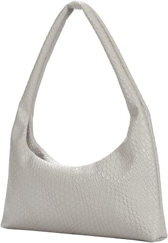 KWANI Cross Body Slouchy HoboBag for Women – Embossed Luxury, Shoulder & Hand Bag in Saudi Arabia