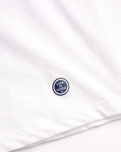 Life Is Good Mens Undershirts - 3 Pack Cotton Cotton Mens Crew Neck & V neck infershirts for Men (الأحجام: S -XL) in Saudi Arabia