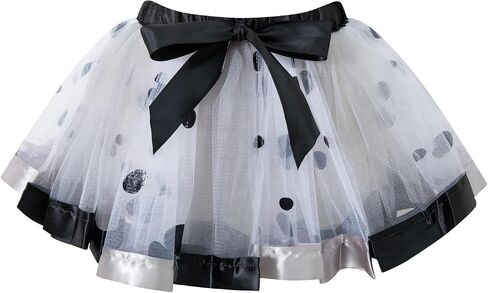 Toddler Girls Dalmatian Costume Outfit 101 Days of School Shirt Tutu with Accessories in Saudi Arabia