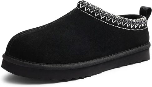 Genuine Suede Fuzzy Slippers for Women Winter Warm House Shoes Cozy Mini Boots for Indoor Outdoor in Saudi Arabia