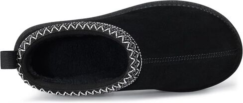 Genuine Suede Fuzzy Slippers for Women Winter Warm House Shoes Cozy Mini Boots for Indoor Outdoor in Saudi Arabia