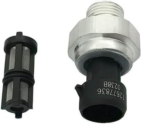 12673134 Oil Pressure Sensor, Car Engine Oil Pressure Sensor with Filter Kit Compatible with Chevy/with GMC/with Cadillac 917-143 in Saudi Arabia