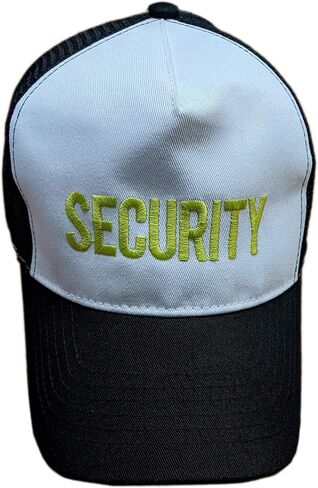 Security Baseball Caps Mesh Staff Trucker Hats Coaching Uniform in Saudi Arabia