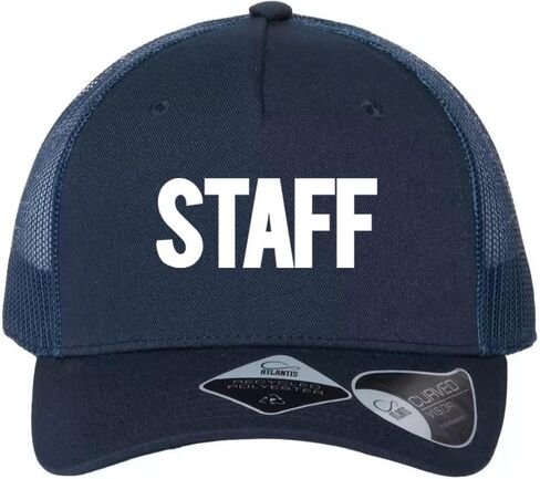 Security Baseball Caps Mesh Staff Trucker Hats Coaching Uniform in Saudi Arabia