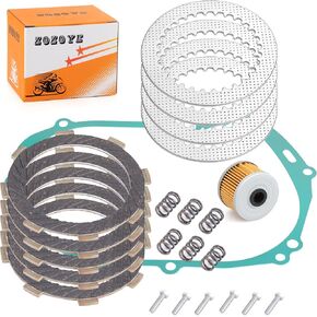 Heavy Duty Clutch Kit w/Gasket Springs for Kawasaki KLX110 KLX110L AN112 Edge BR125 Z125 for Suzuki DR-Z110 2002-2023