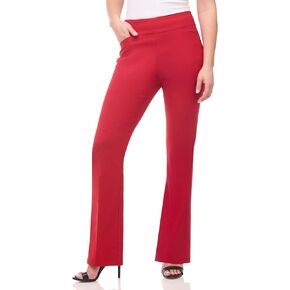 Women's Pull-On Stretchy and Dressy Boot Cut Career Pant