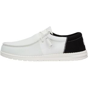 Hey Dude Wally Tri Varsity Sport Mesh - White/White