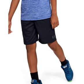 Under Armour Boys' UA Velocity Shorts (as1, Alpha, l, Regular, Pitch Gray/Black - 013, Large)