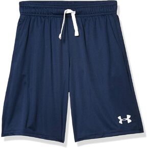 Under Armour Boys' UA Velocity Shorts (as1, Alpha, l, Regular, Pitch Gray/Black - 013, Large) in Kuwait