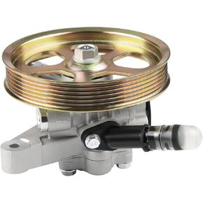 Power Steering Pump with Pulley Compatible with Honda Pilot 2005 2006 2007 2008, for Honda Odyssey 2005 to 2010, Acura MDX 2007 to 2013, Replacement for OEM 21-5442, 56110-RGL-A03, 56110-PVJ-A01
