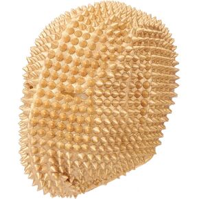Halloween Spikes Face Cover Portable Costume Cosplay Party Funny Studded Spikes Face Cover Props (Black)