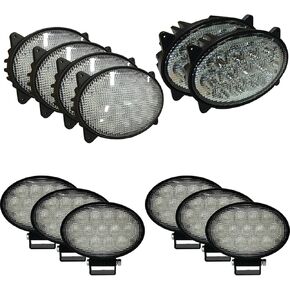 Tiger Lights CaseKit-3 12V Complete LED Light Kit Compatible with/Replacement for Case/IH 5088, 6088, 7010, 7088, 7120, 7130, 7230, 8010, 8120, 8230, 9120, 9130, 9230 Off-Road Light