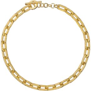 Ted Baker London Lollie Logo Link Necklace For Women (Gold)