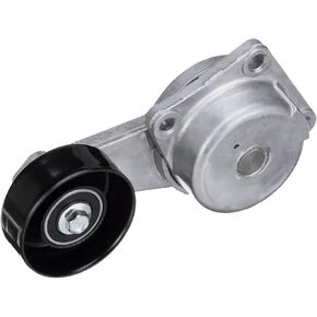 38274 AC Drive Belt Tensioner Assembly with Pulley for Ford E-150 E-250 Club Wagon Econoline Super Duty Van Excursion Explorer F-150 Heritage F-250 F-350 GT Lobo Mustang Mark LT Navigator Mountaineer