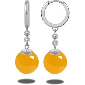 أنيمي Goku Potara Ball Dragon Z Black Vegetto Cosplay Sterling Silver Drop أقراط للرجال للنساء
