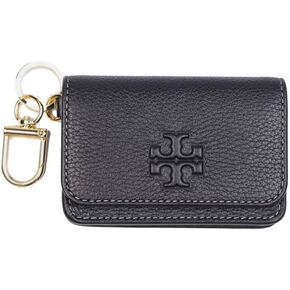 Tory Burch Thea Flap Card Case (Black)