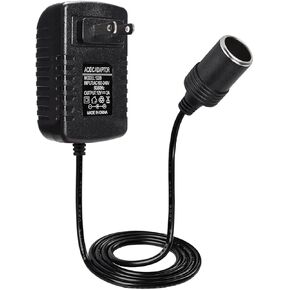 محول AC إلى DC ، 100-240V AC إلى 12 فولت 2A DC 24W محول المقبس سيرة السيارات ، محول تبديل ولاعة السجائر لثلاجة ضاغط الهواء ، إكسسوارات السيارة