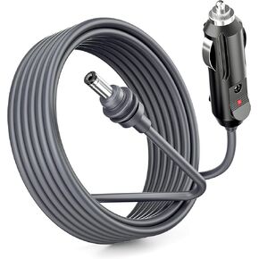 Starlink Mini Cable 12V 24V Car Adapter 10FT/3M Cigarette Lighter to DC Cord Replacement DC Power Cable 18AWG for Starlink Charging Cord Waterproof